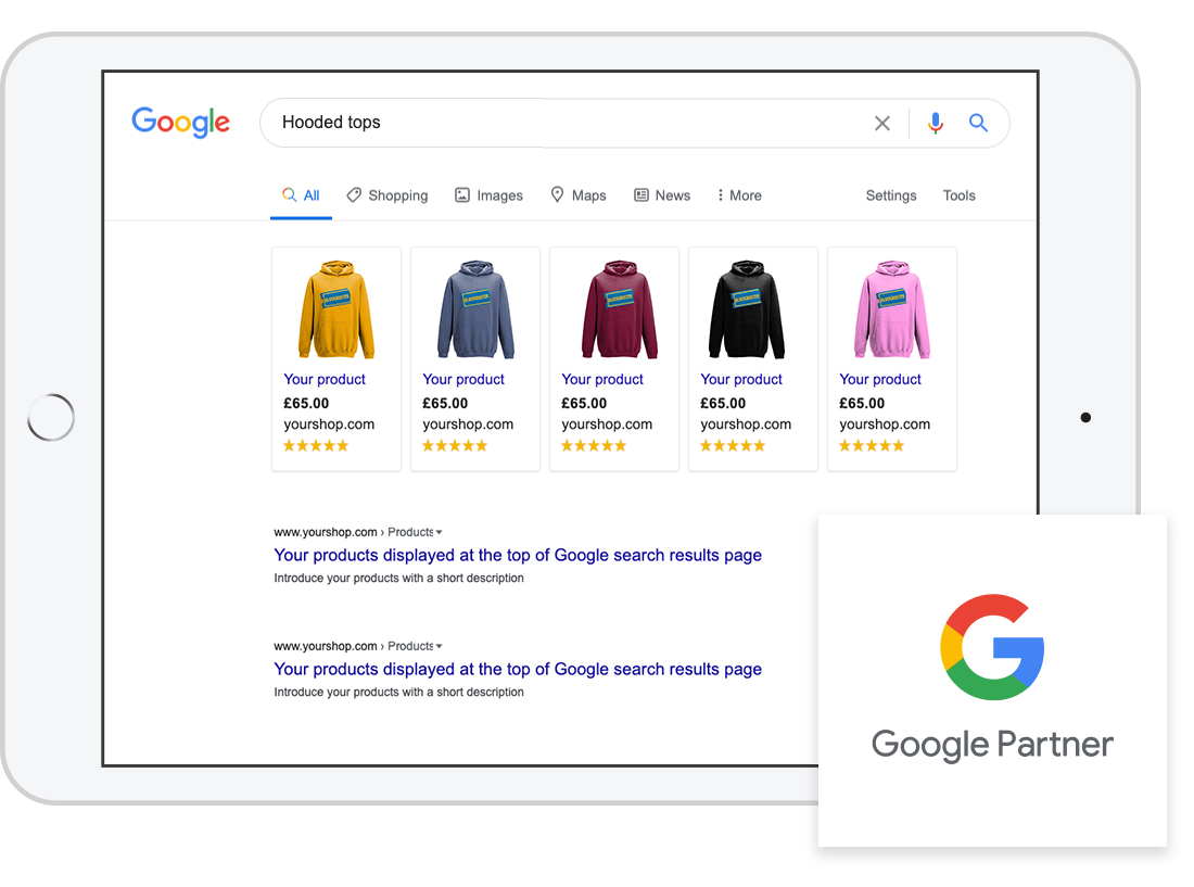 Market your products on Google