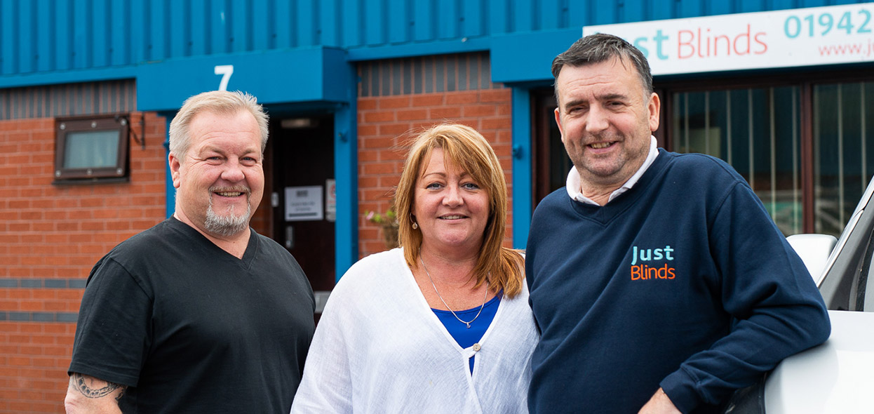The team at JustBlinds