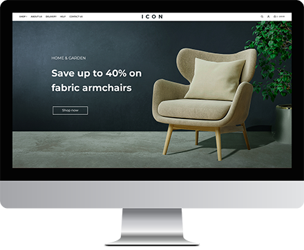 Custom Online Shop Design Service